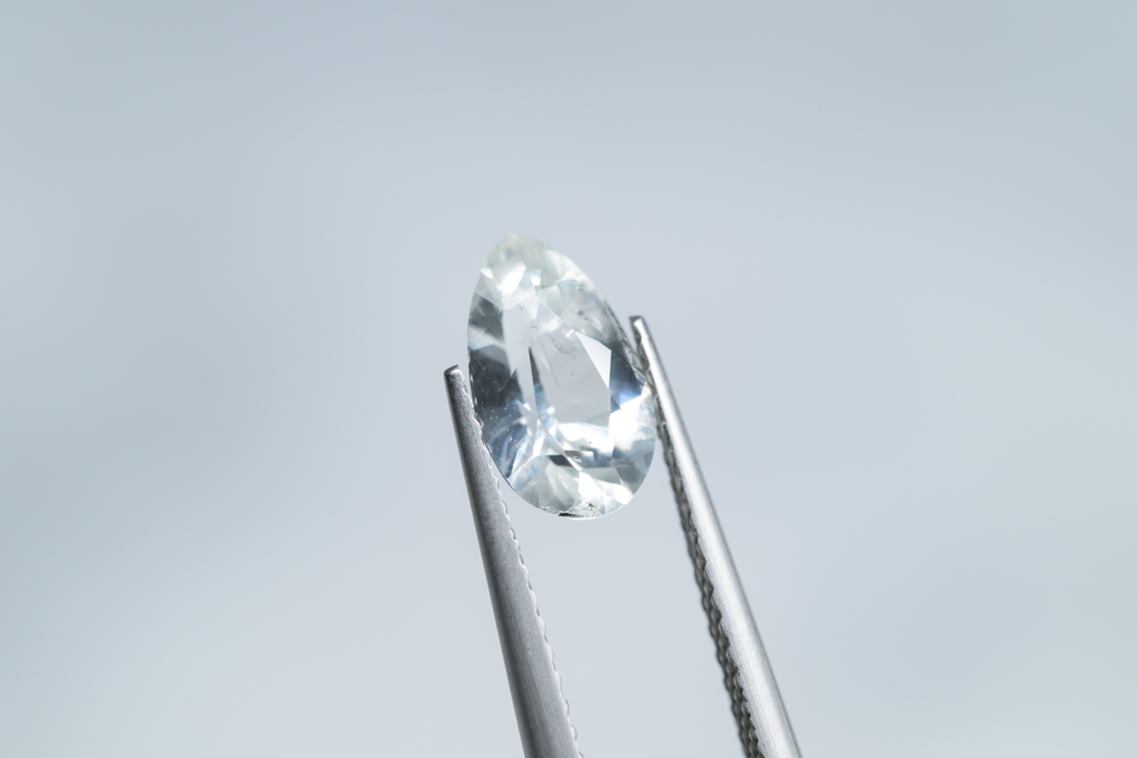 White Sapphire 1.42ct / SriLanka - 画像 (2)